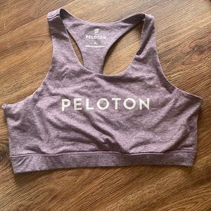 Peloton Embrace Bra Heathered Purple size xl